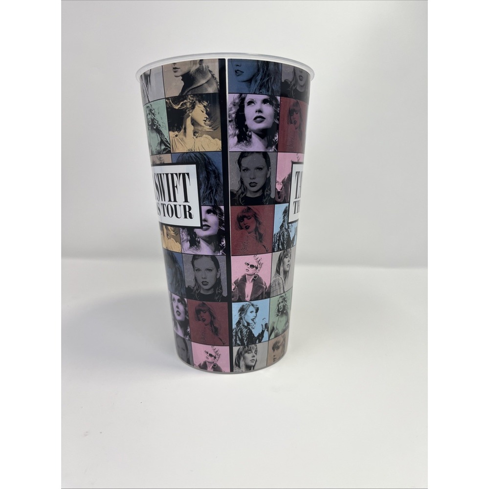 2 Taylor Swift Official‎ The Eras Tour AMC Movie Popcorn Souvenir Cups - Picture 3 of 9